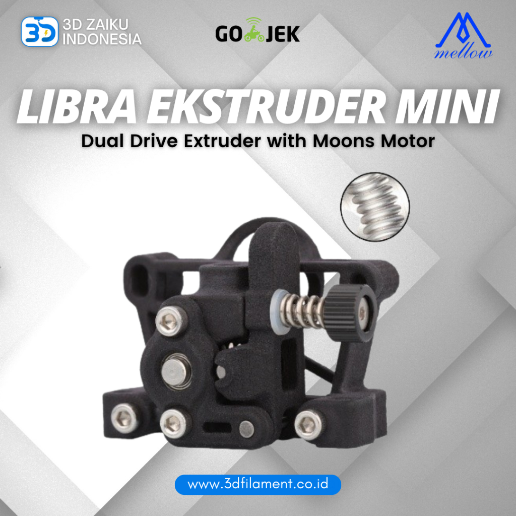 Original Mellow Libra Mini Dual Drive Extruder with Moons Motor