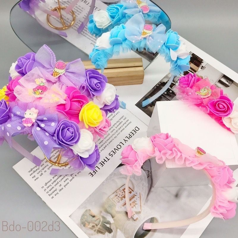 BANDO MAHKOTA BUNGA ANAK