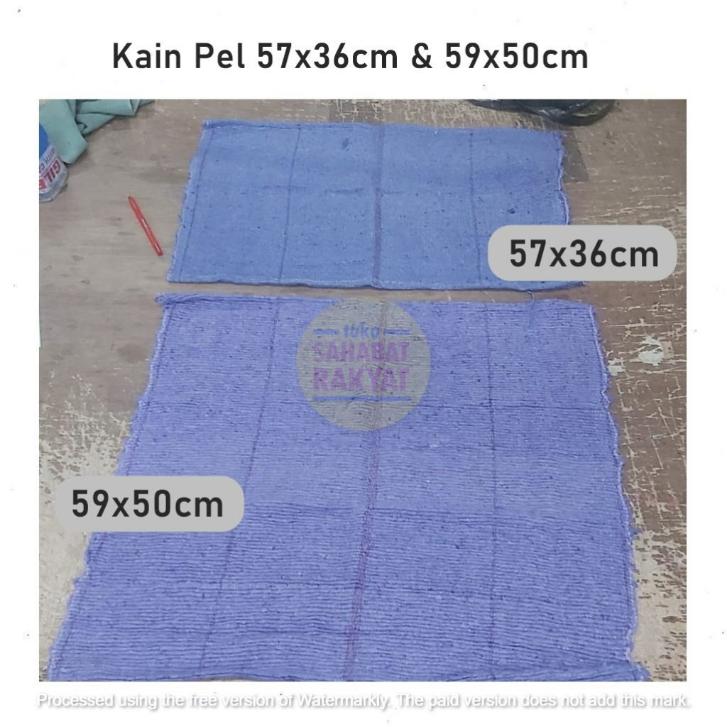 Kain Lap/Kain Pel 59x50cm &amp; 57x36cm