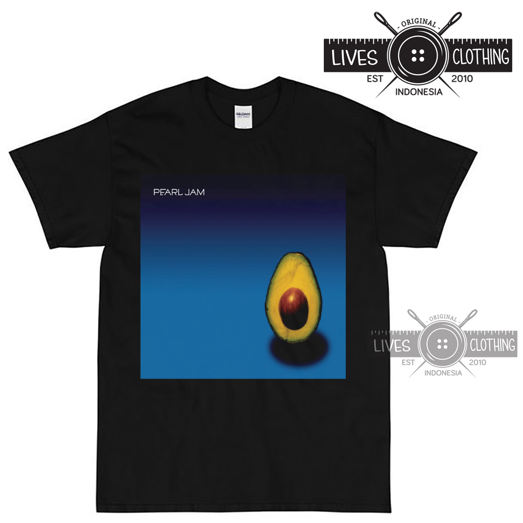 KAOS PREMIUM BAND PEARL JAM UNTILTED AVOCADO / GRUNGE NIRVANA KURT COBAIN