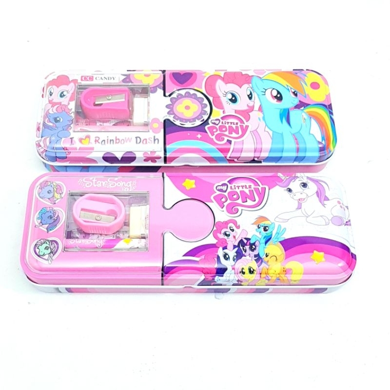 

Tempat Pensil Kaleng Isi Kecil Littel Pony XDA-3318