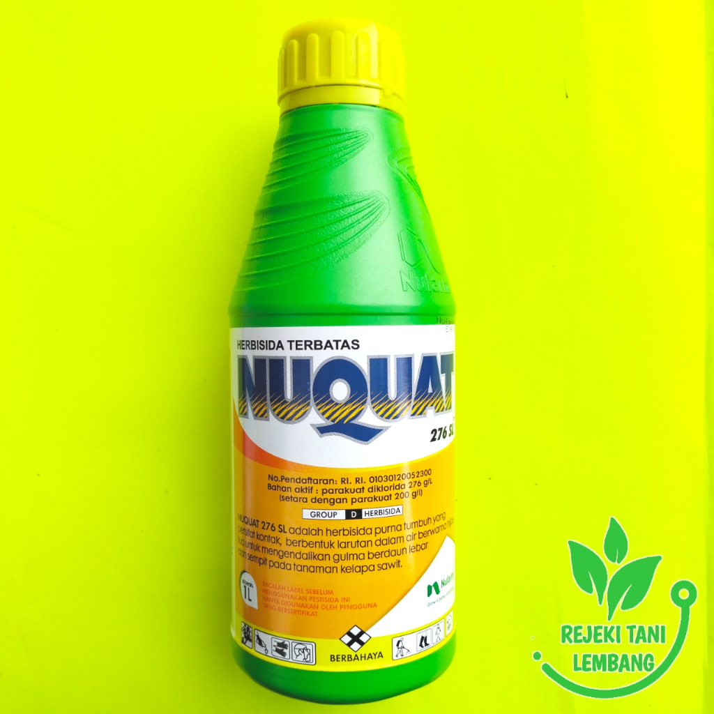 HERBISIDA TERBATAS NUQUAT 276 SL ISI 1 L HERBISIDA PURNA TUMBUH