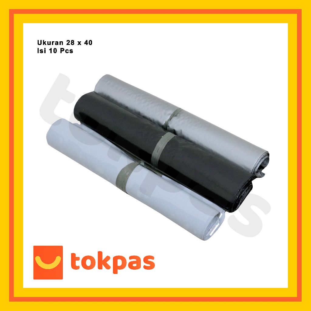 

Plastik Polymailer 28 x 40 Isi 10 pcs Plastik Packing Warna [Cabang Cimanggis]