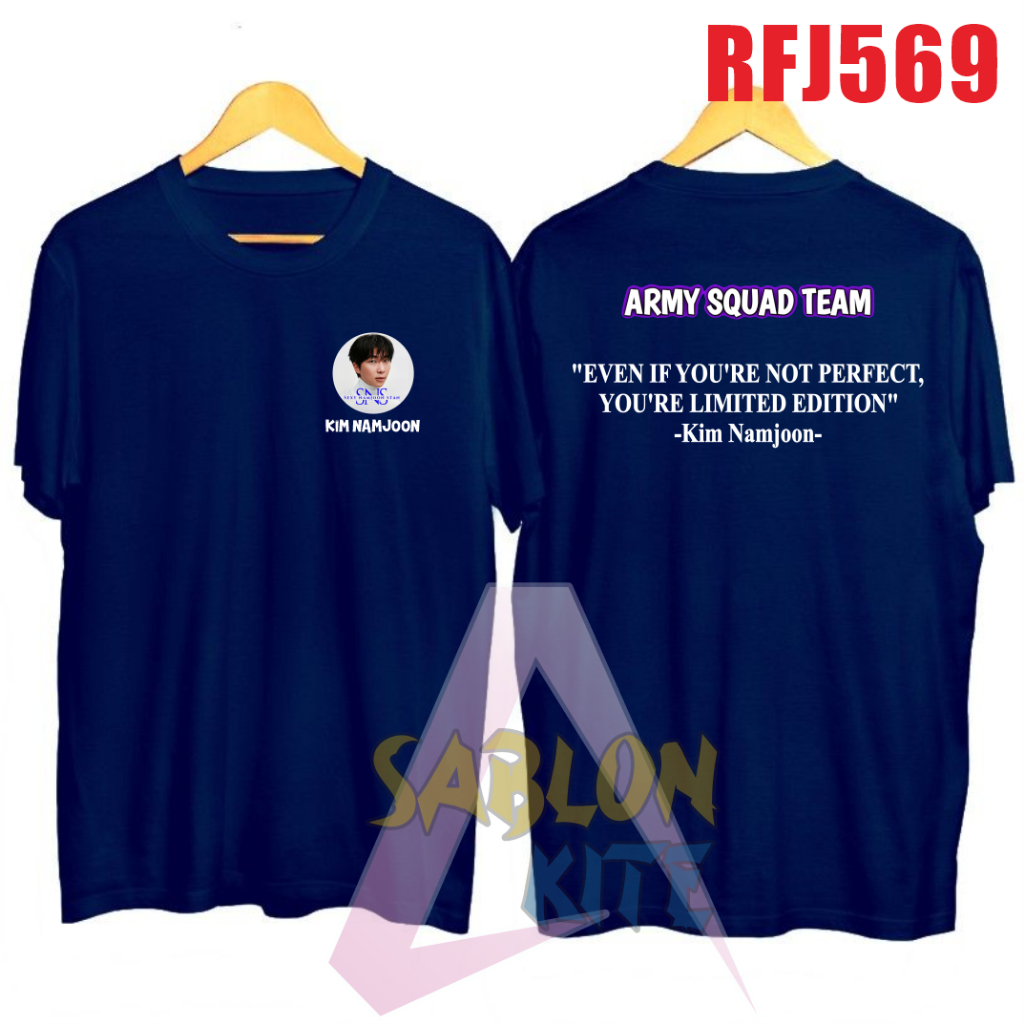 Gratis Fotocard Kaos namjoon armysquadstand RFJ569