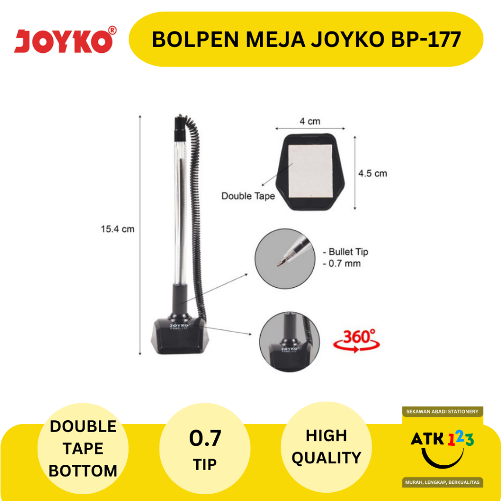 Ballpoint Meja / Pen Stand / Bolpen Spiral Joyko PSBP-177