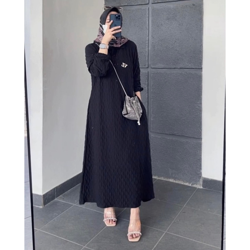 Maura midi dress knit premium