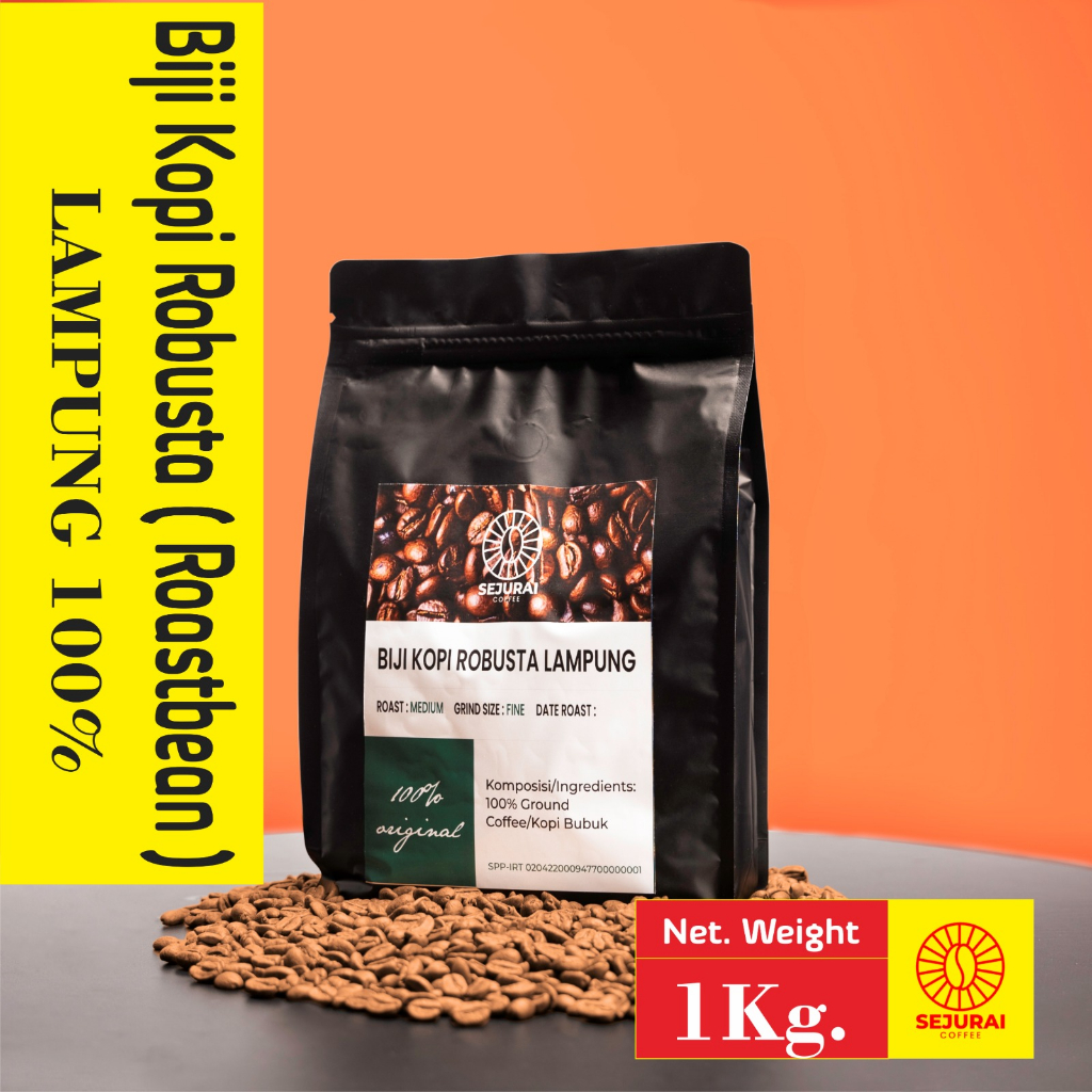 

Biji Kopi Robusta Lampung Roastbean Robusta Lampung ( Level Medium to Dark )