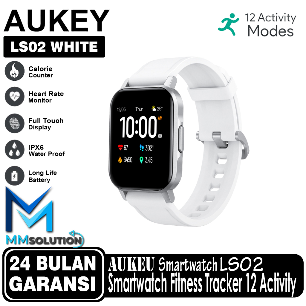 AUKEY Smartwatch LS-02 / LS02 Outdoor Watch Fitness Jogging Tracker