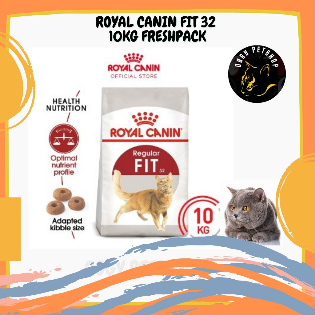 Royal Canin FIT 32 Makanan Kucing 10KG freshpack