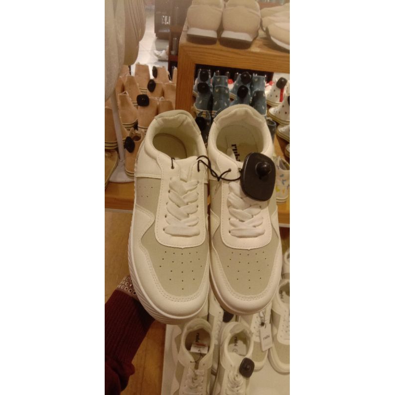 RUBI JOSIE DIAGONAL RIBBED FLATFORM SNEAKER