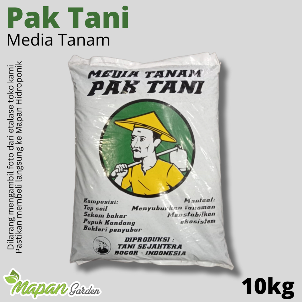 Media Tanam Pak Tani Siap Pakai 10 Kg