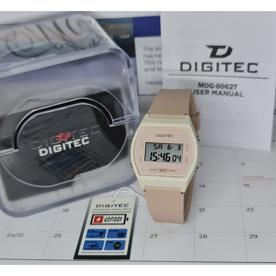 DIGITEC MDG-6062T MDG 6062T MDG6062T Watch Jam Tangan Digitec Original