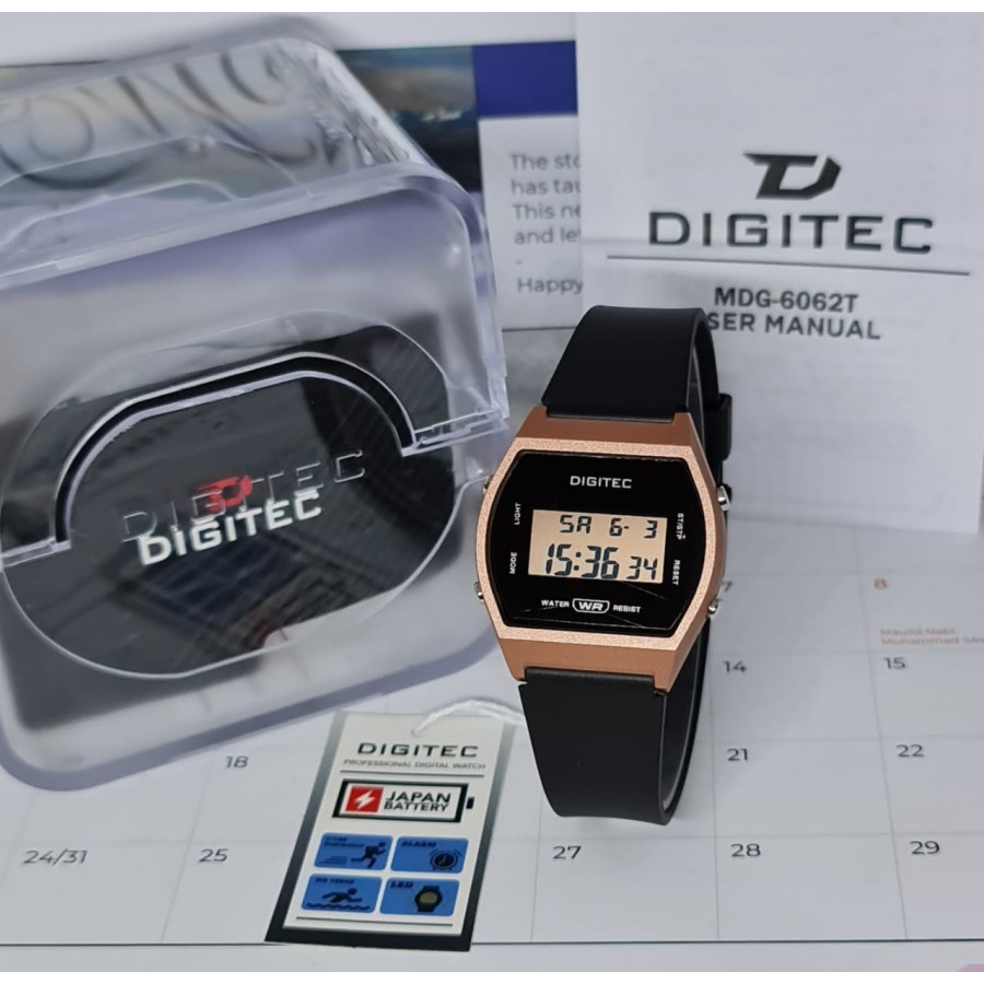 DIGITEC MDG-6062T MDG 6062T MDG6062T Watch Jam Tangan Digitec Original