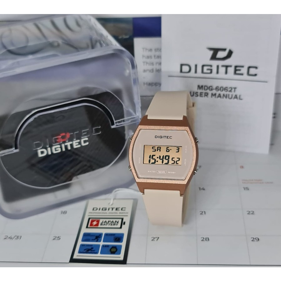 DIGITEC MDG-6062T MDG 6062T MDG6062T Watch Jam Tangan Digitec Original