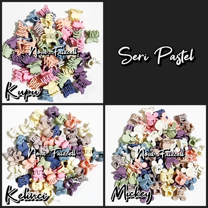 Jepit rambut Jedai poni Import Doff mini