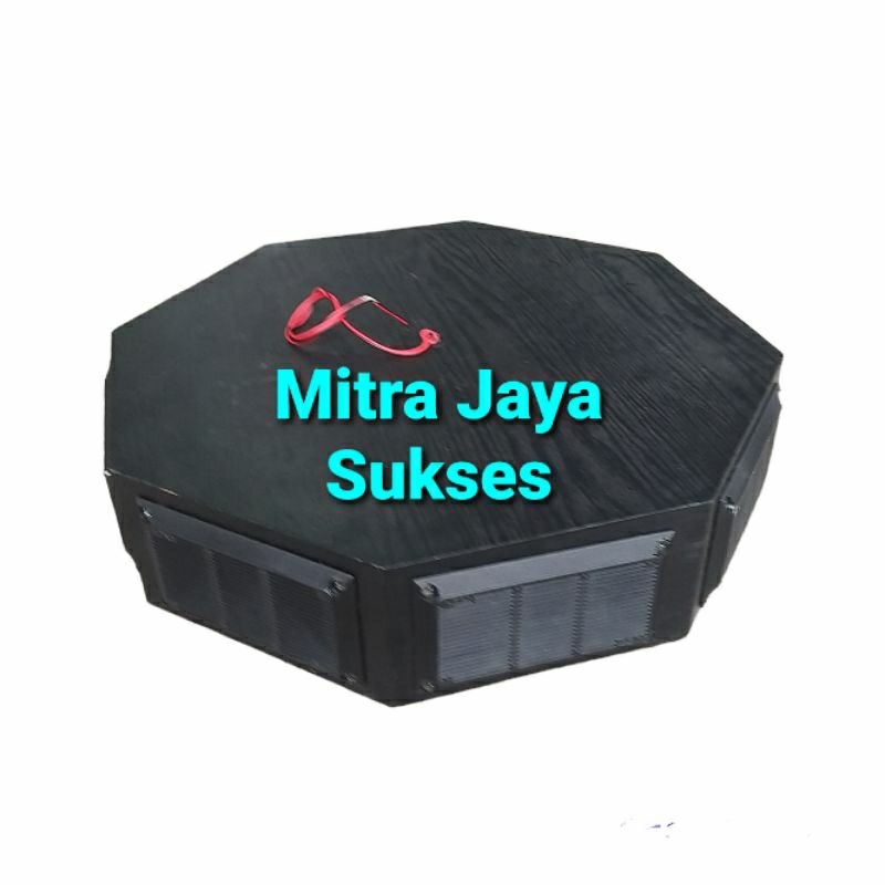 Tweeter Walet Octagonal Ruang Inap 8 Sisi HITAM Speaker Walet