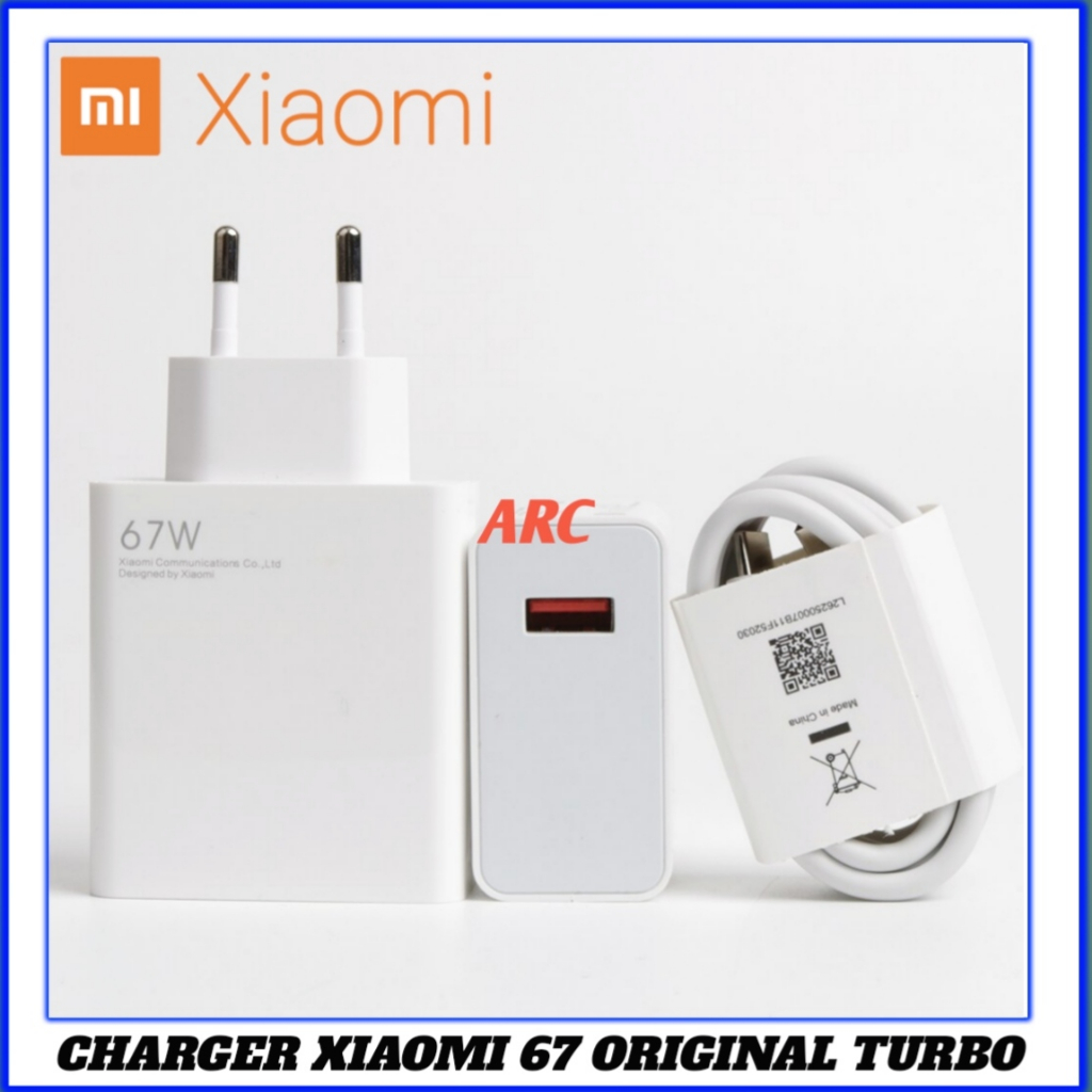 Charger Xiaomi Mi 11 Pro 67W MDY-12-EU Turbo Fast Charge Original 100%