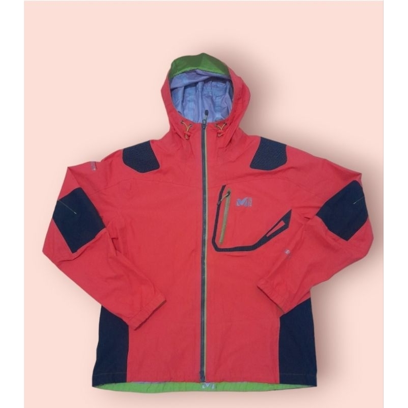 jaket outdoor millet goretex waterproof second