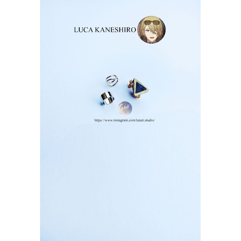 Anting Cosplay Luca Kaneshiro - Nijisanji EN