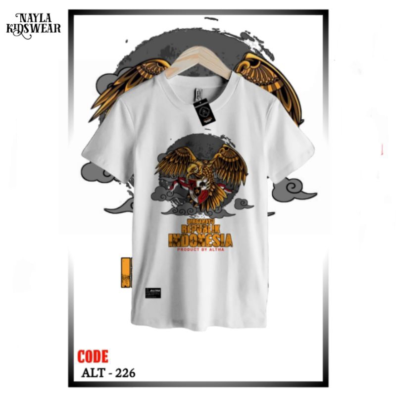 KAOS ANAK LAKI LAKI & PEREMPUAN/KAOS ANAK GARUDA