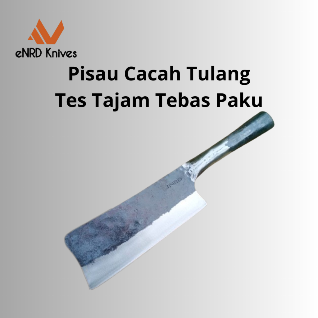 pisau lurus cacah tulang daging tebas paku