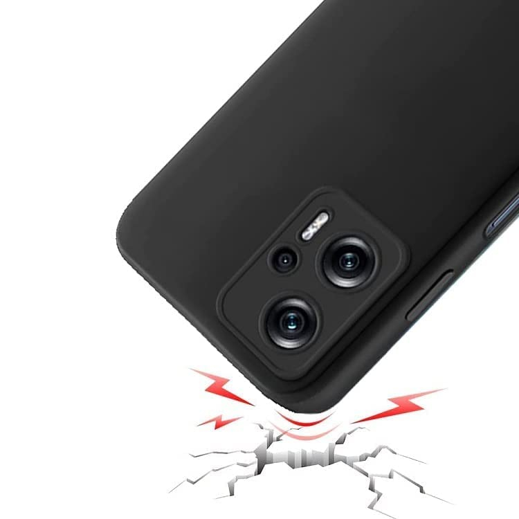 (SLIM) Softcase Black Bumper ULTRA POCO F5 F4 F4GT Soft Case Silicone Casing Cover Galaxy Hitam Gelap Matte Doff Tipis Bagus/ Karet Body Armor Premium/ Kondom Anti Glare Protecth Camera Protection Kamera Ori Original 4G 5G Note12 NFC 30 i GT Mi Xiaomi