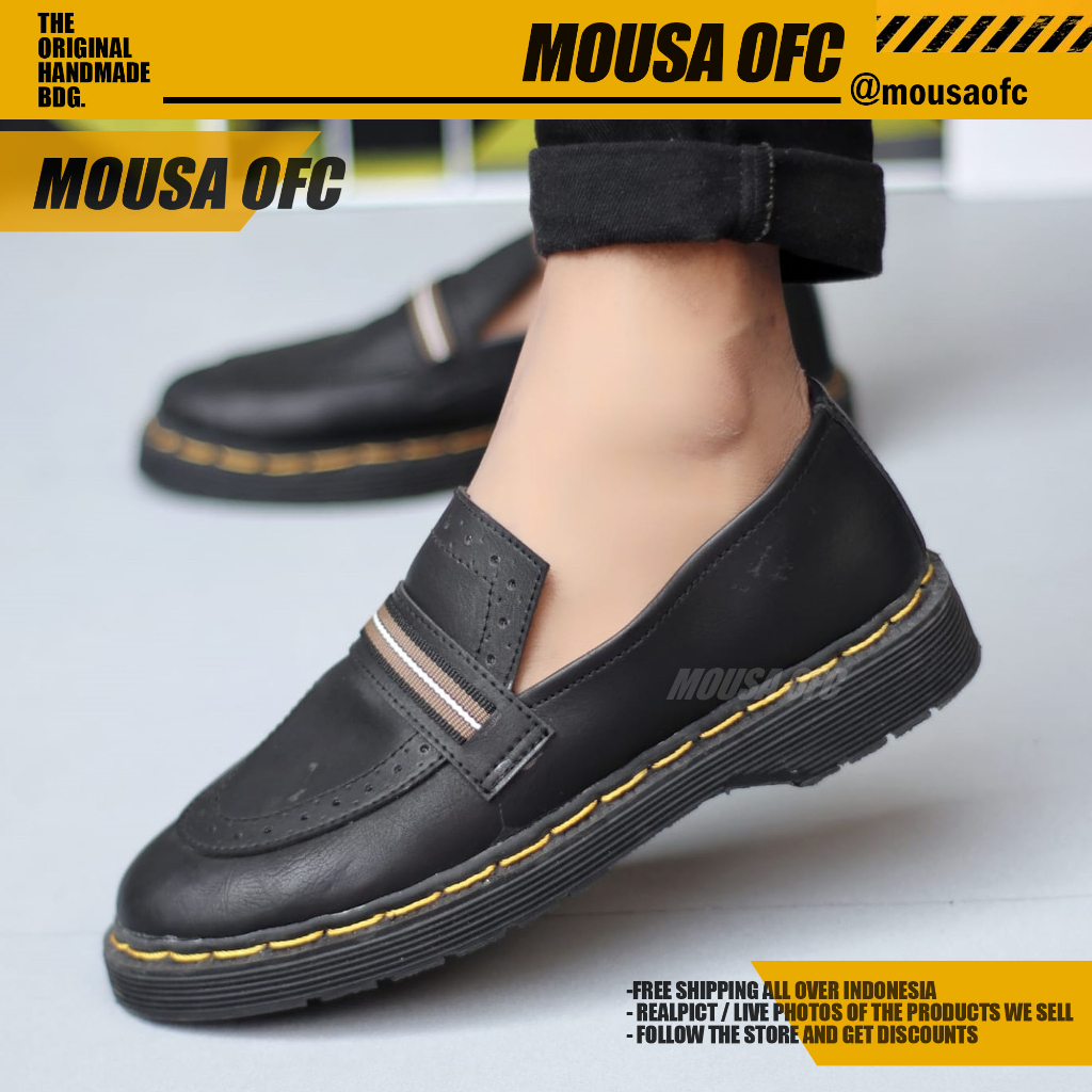 Sepatu Loafers Docmart Formal Kerja Pria