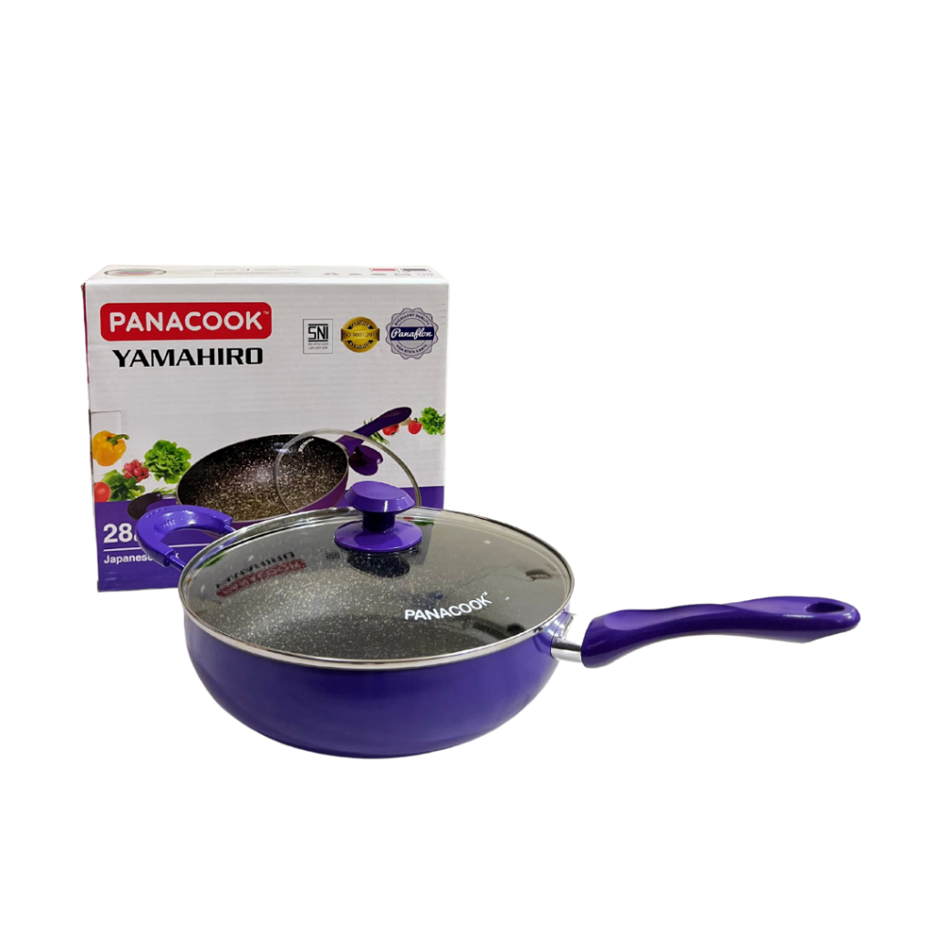 PANCI / WOK / PENGGORENGAN / WAJAN / TEFLON PANACOOK YAMAHIRO 28CM