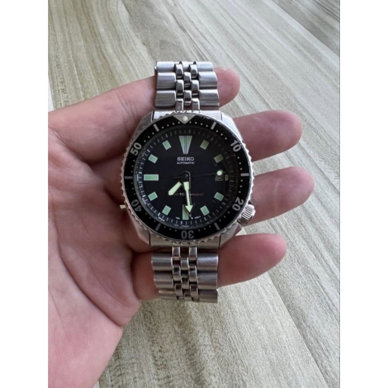 1995 Vintage Seiko 7002-7001 Divers Watch - Original - Well Used