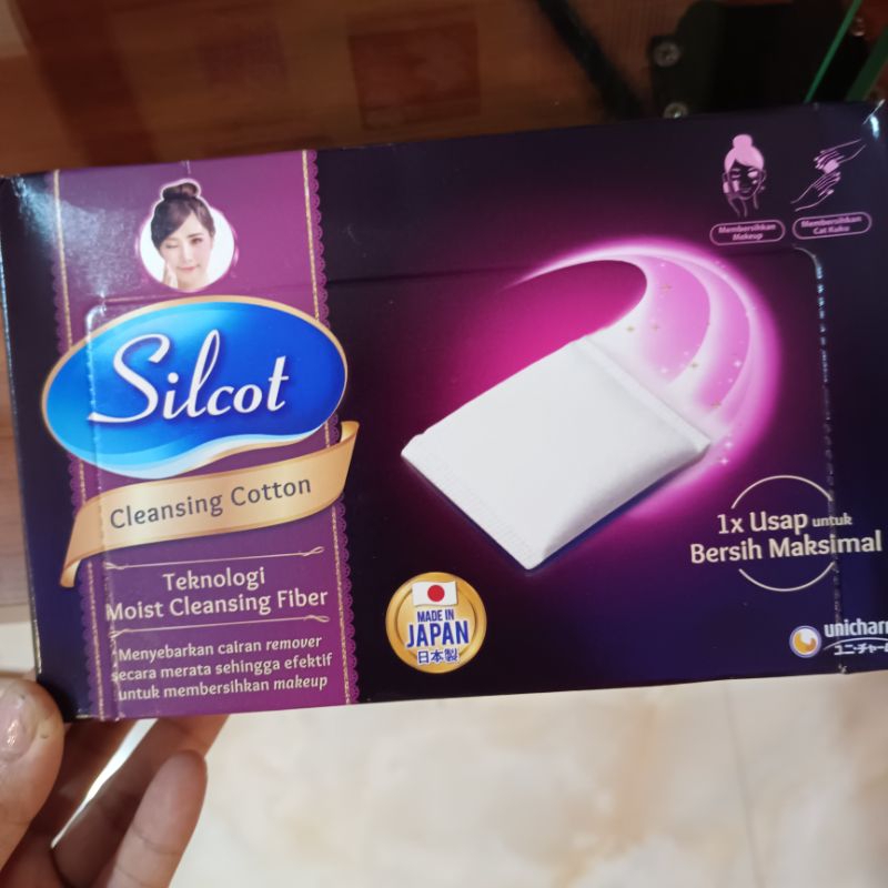 silcot cleansing cotton 82s/ kapas pembersih muka