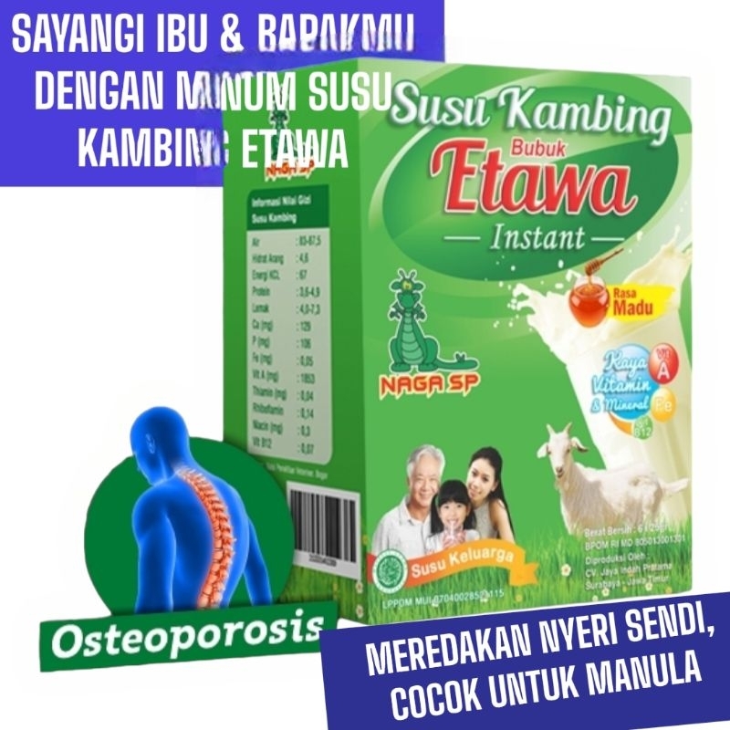 

Susu Kambing Etawa Rasa Madu, Naga Sp 150 Gram
