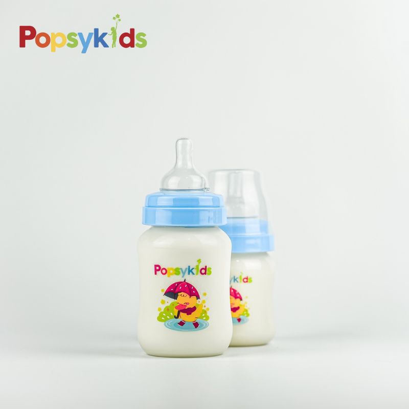 [rumahbayipdg] Popsykids wide neck clasic milk bottle // Botol susu bayi 120ml dan 240ml BPA Free