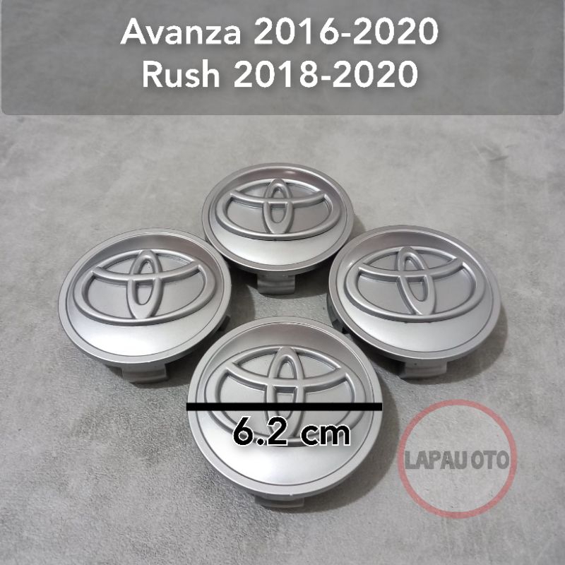 dop roda tutup velg avanza 2016-2020 rush 2018-2020 harga 1 pcs