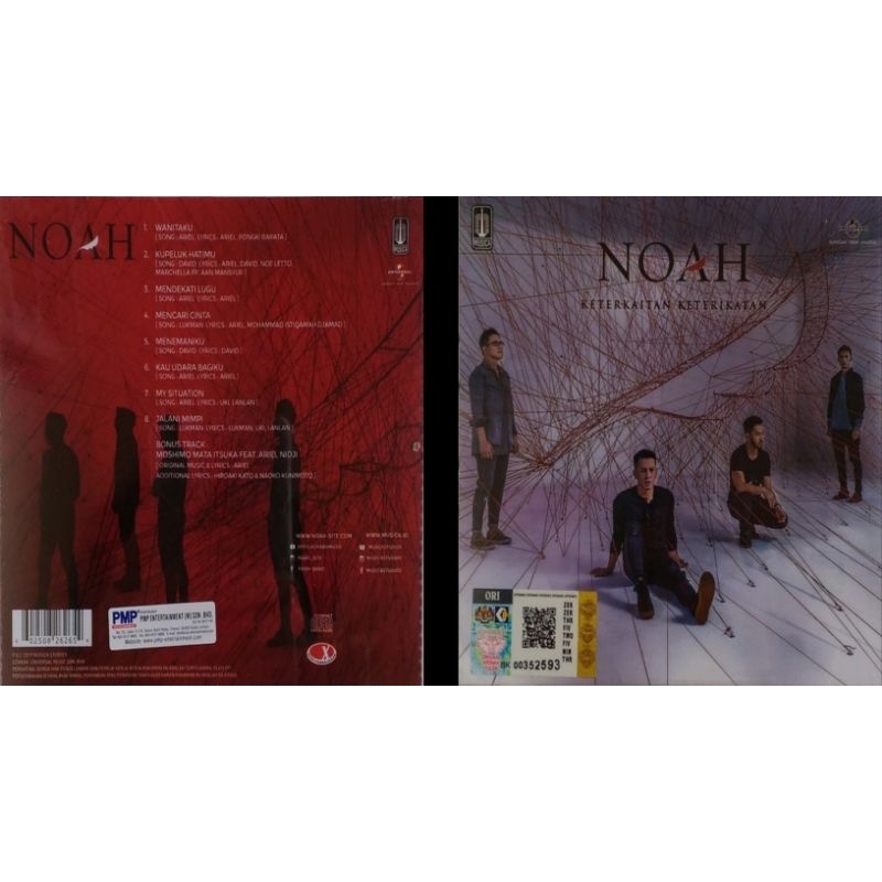 Noah keterkaitan keterikatan cd album 2019