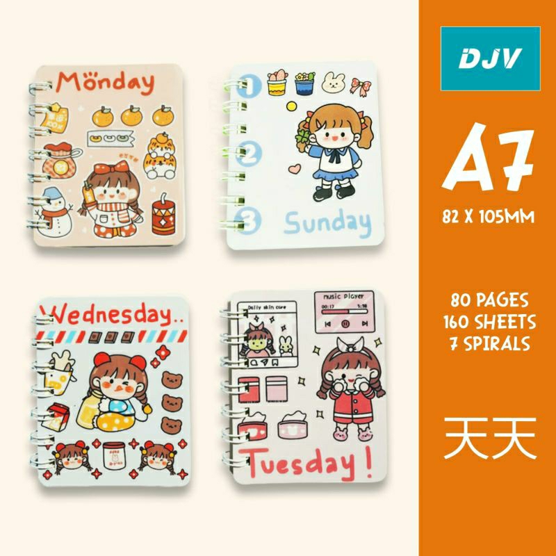 

Notebook ring A7