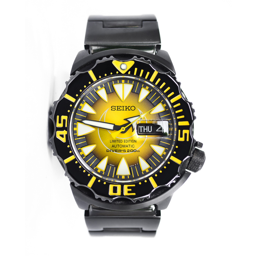 Seiko Monster Moon Yellow Dial SRP457 / SRP457K1 Thailand Limited
