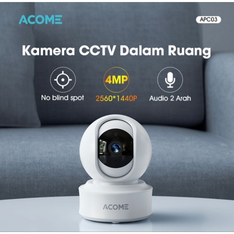 ACOME APC03 Smart Wifi Pan Tilt Camera 4MP