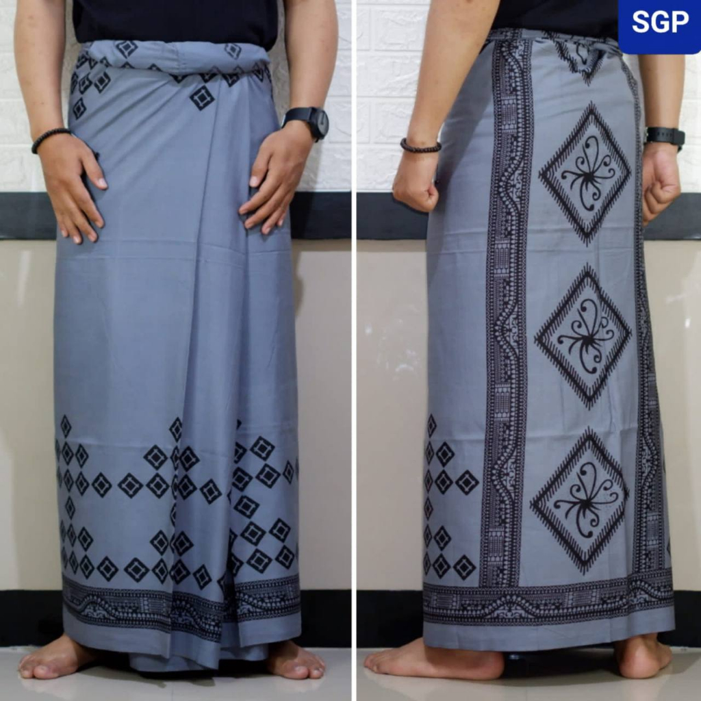 SARUNG BATIK GOYOR SUPER MOTIF TETRIS TERBARU