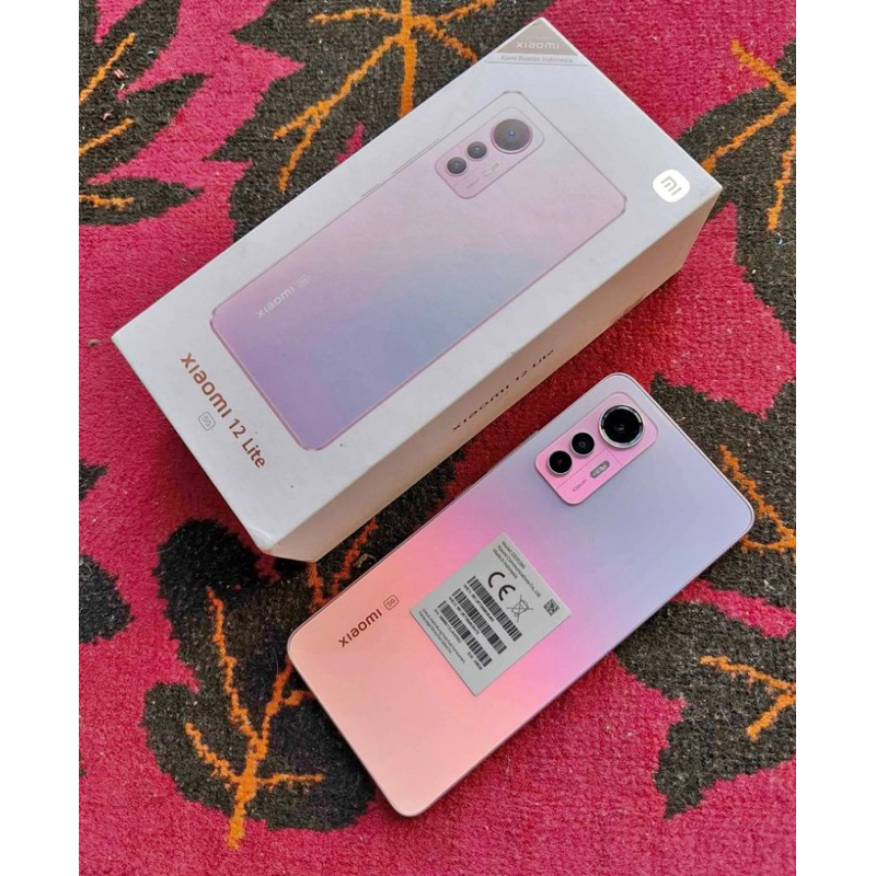 Xiaomi 12 Lite 8/256 Second Mulus Nominus Fullset Original