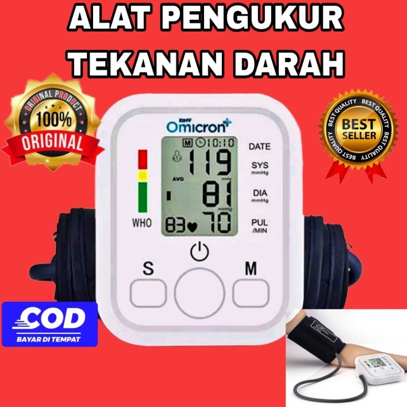 BIG SALE alat pengukur tekanan darah dan jantung/ tensi darah / tensimeter