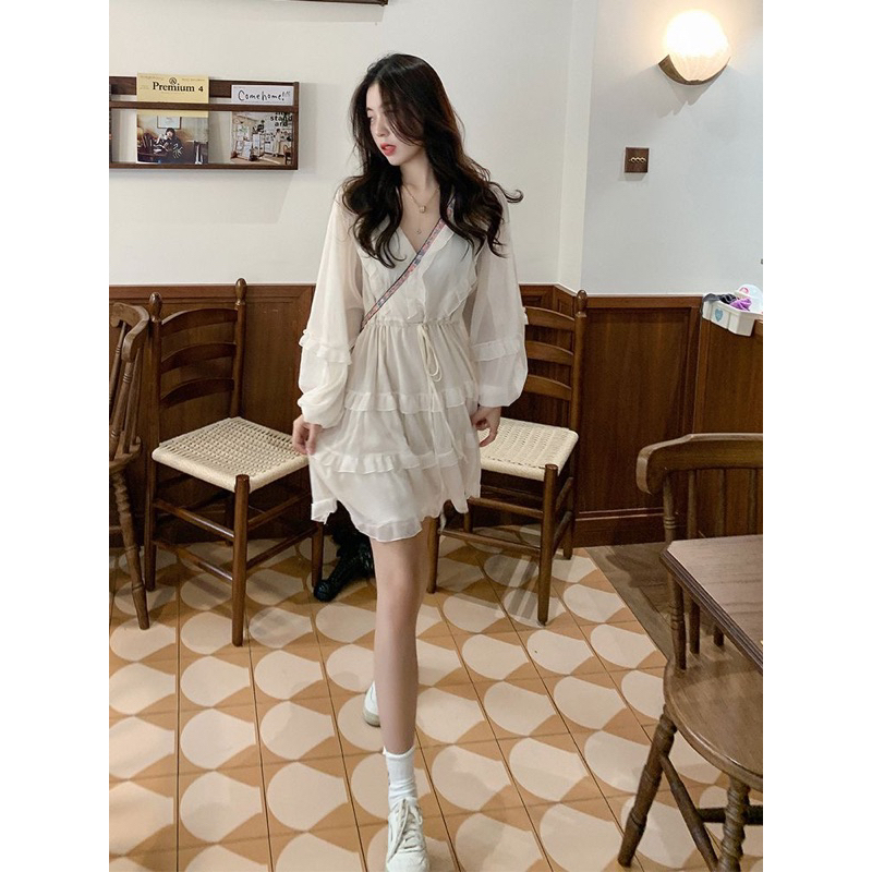 Dress Korean Casual 2Versi M504