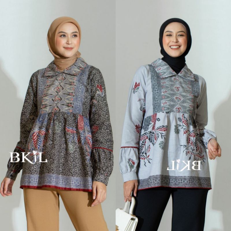 Baju Batik Wanita | Atasan Blouse Batik Wanita size M L XL XXL