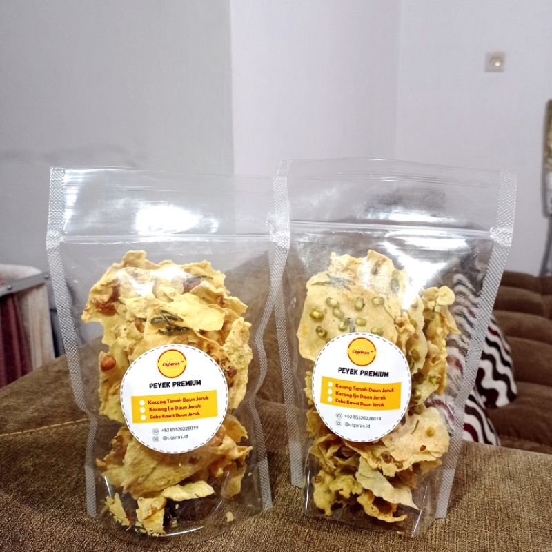 

Rempeyek/Peyek Premium Standing Pouch