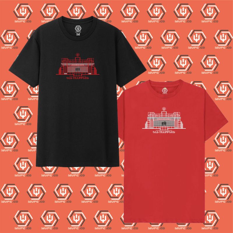 Tshirt MU Manchester United Old Trafford Graphic
