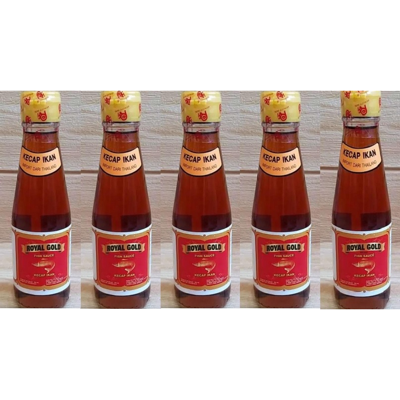 

Royal Gold Fish Sauce Royal Gold Kecap Ikan Cap Ikan Merah 200 ml
