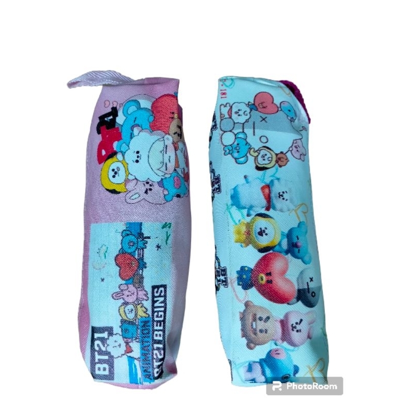 

TEMPAT PENSIL BTS BT21BULAT MURAH