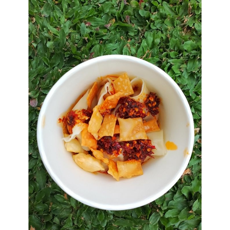 

pangsit / wonton ayam chili oil