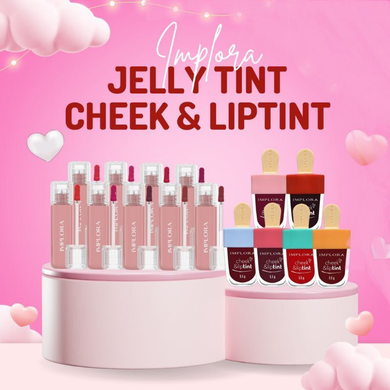 IMPLORA Jelly Tint | IMPLORA Cheek &amp; Liptint BPOM