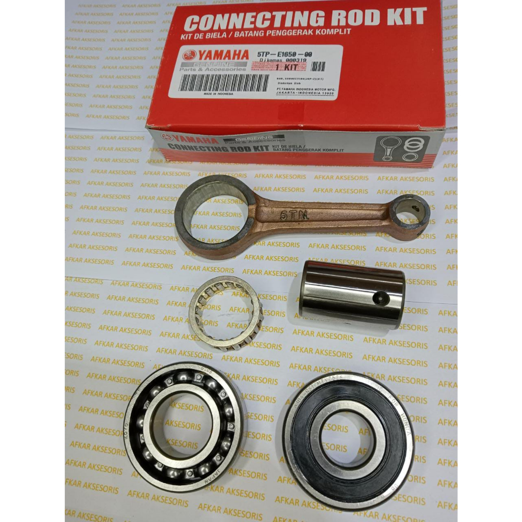 PAKET SET STANG SEHER PLUS BEARING KRUK AS JUPITER Z VEGA R LAMA NEW (5TN/5TP) 6205-6304