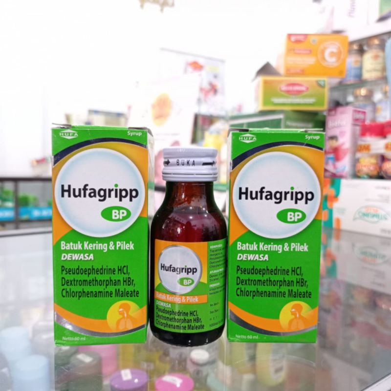 

HUFAGRIP BATUK PILEK DEWASA SIRUP 60 ML